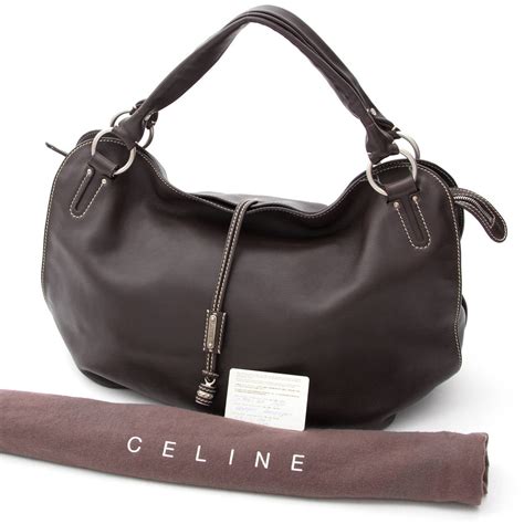 celine blade hobo|Celine brown hobo bag.